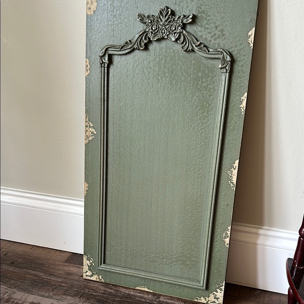 Hobby Lobby Green and Cream Vintage Wall Art